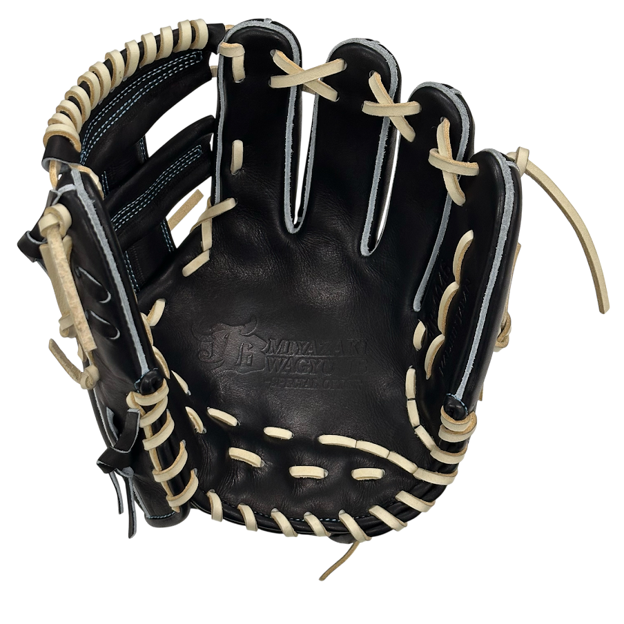 【限定商品】WAGYU JB(和牛JB)グラブ/004Sモデル/ブラック/JB25-004SBLK-08