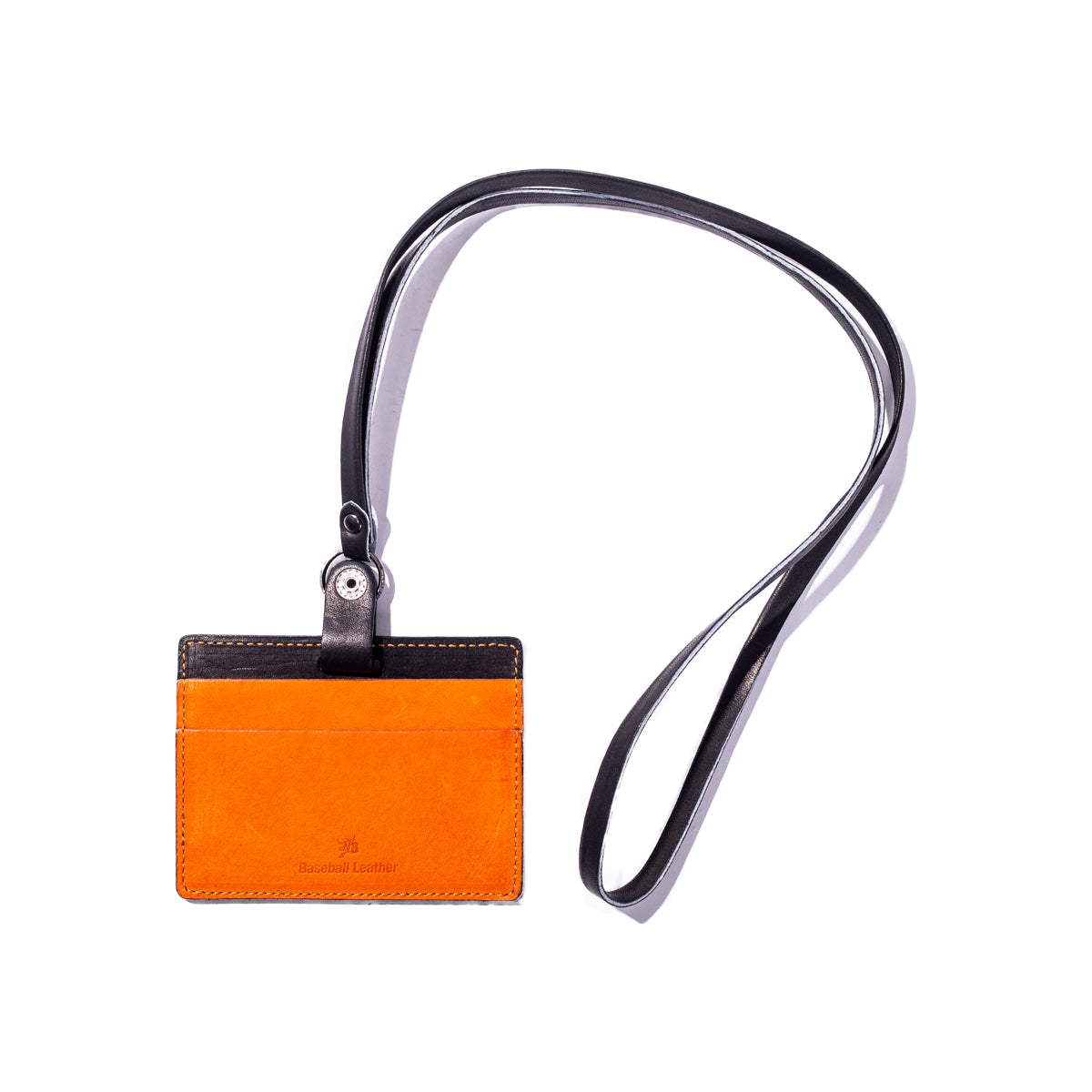 Baseball Leather Baseball Leather horizontal ID card case