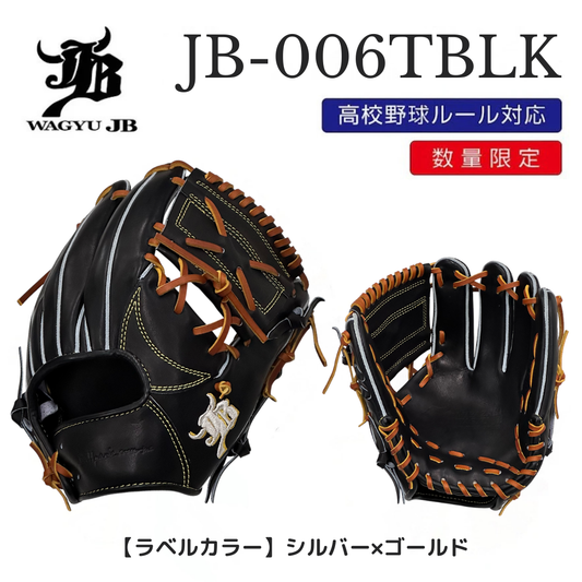 【限定商品】WAGYU JB(和牛JB)グラブ/006Tモデル/ブラック/JB25-006TBLK-09