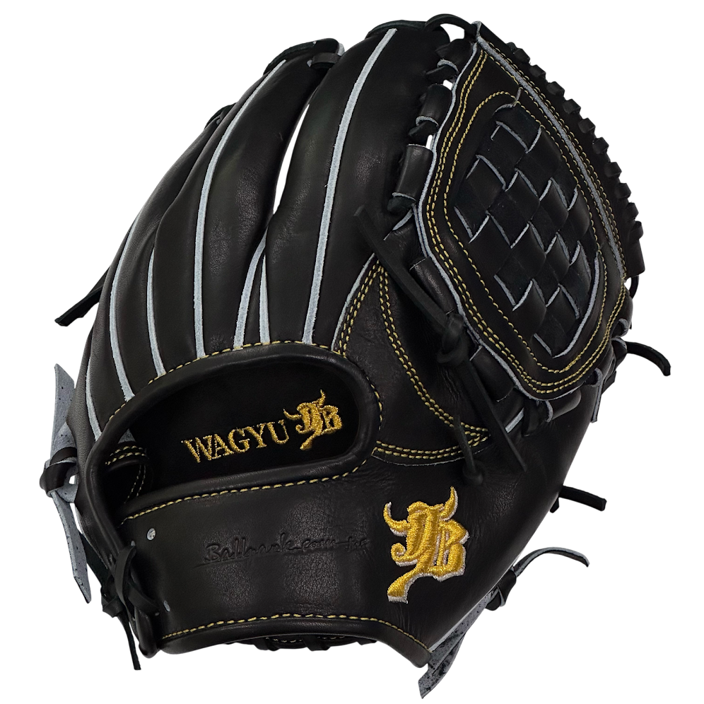 牛革★グラデーション! 運動化★2色(22-694) 限定商品】WAGYU JB(和牛JB)グラブ/006Tモデル/ブラック/JB25