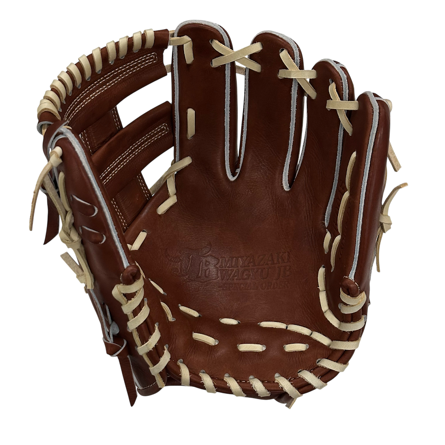 【限定商品】WAGYU JB(和牛JB)グラブ/004Sモデル/ブラウン/JB25-004SBRN-08