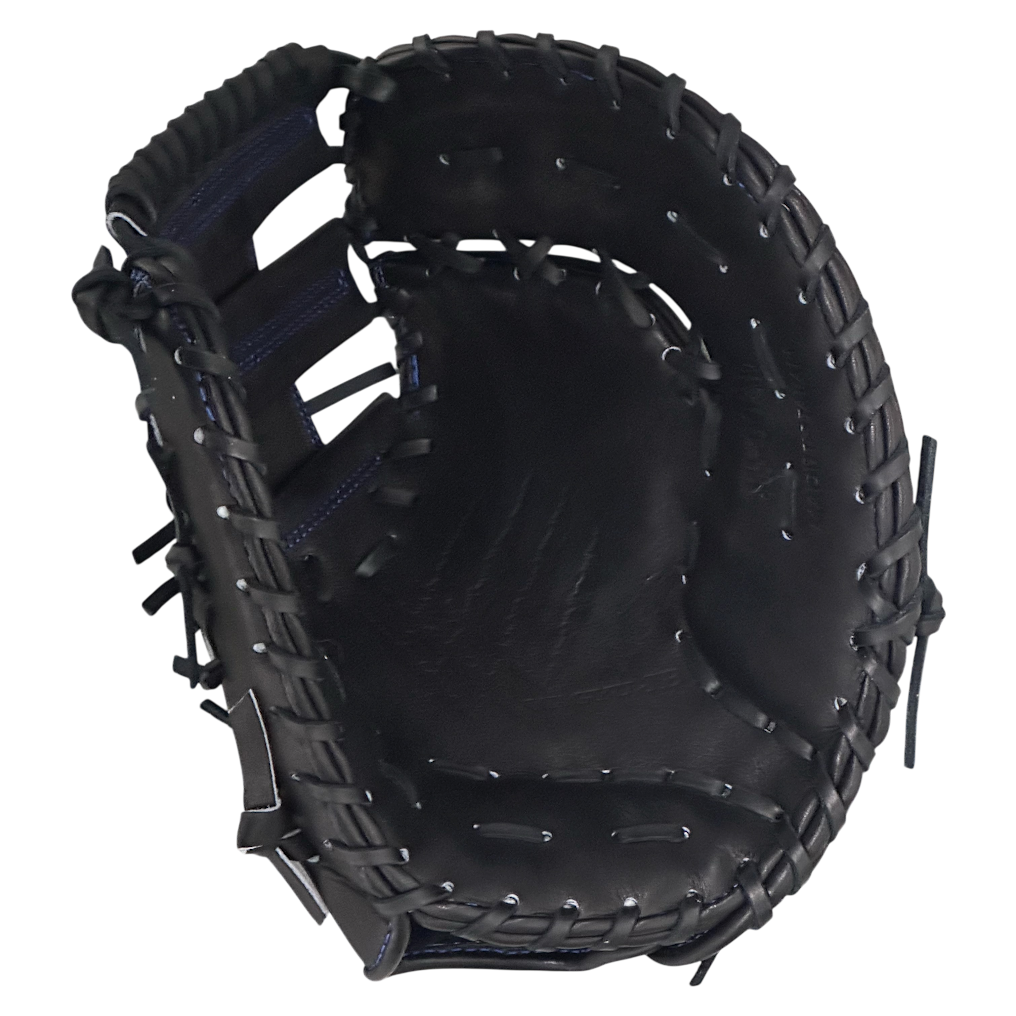 【公式メーカー限定】ナチュラル和牛JBミット/JB-003E/ブラック/一塁手用ミット/高校野球ルール対応