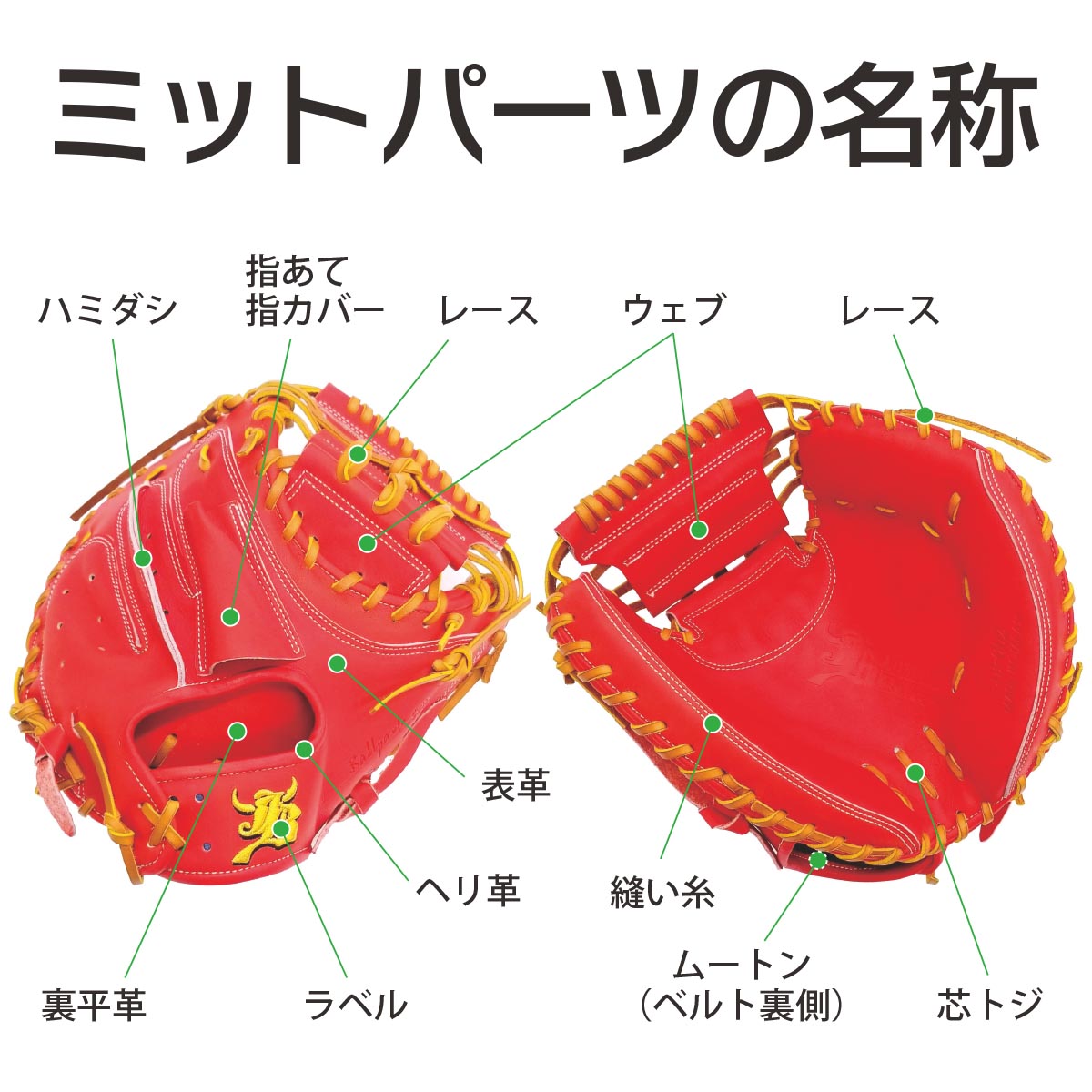 Order] [Catcher] Japanese style beef JB order mitt JB-002S