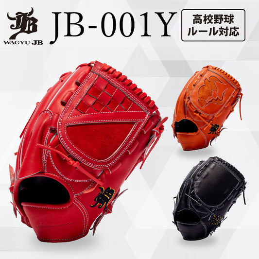 WAGYU JBグラブ/【JB-001Y】/硬式用/投手用/型付け可能/高校野球ルール対応